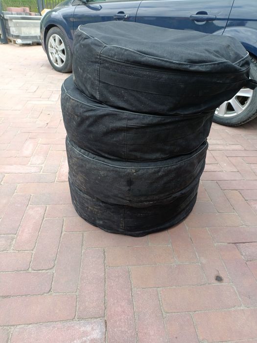 Felgi stalowe 15" plus opony zimowe i pokrowce