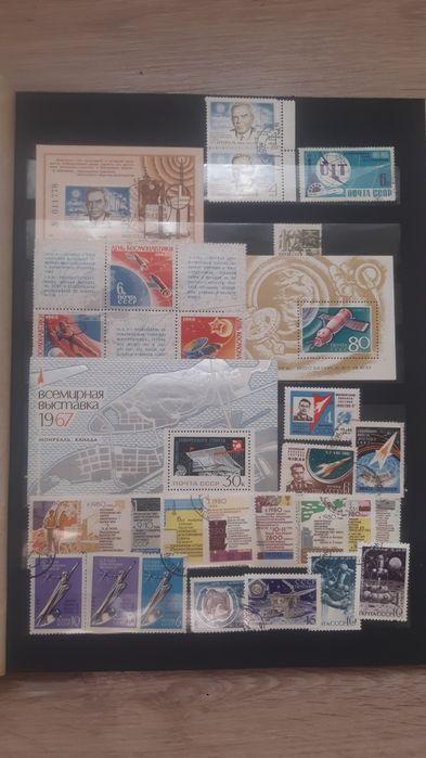 Марки радянського періоду( Космос, Авіація,Спорт та інше