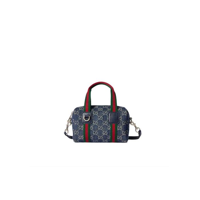 Сумка Gucci Mini GG Handbag Denim Navy/Blue