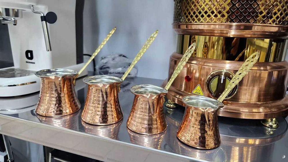 Турка Турка мідна комплект для кави джезва