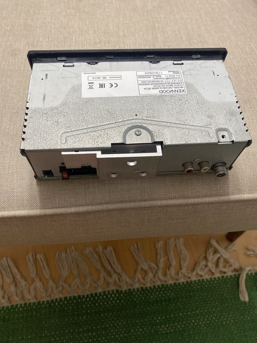 Rádio Kenwood KMM-BT34 – Bluetooth / USB / Excelente estado