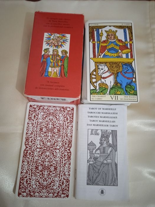 Tarot de Marselha de 78 arcanos