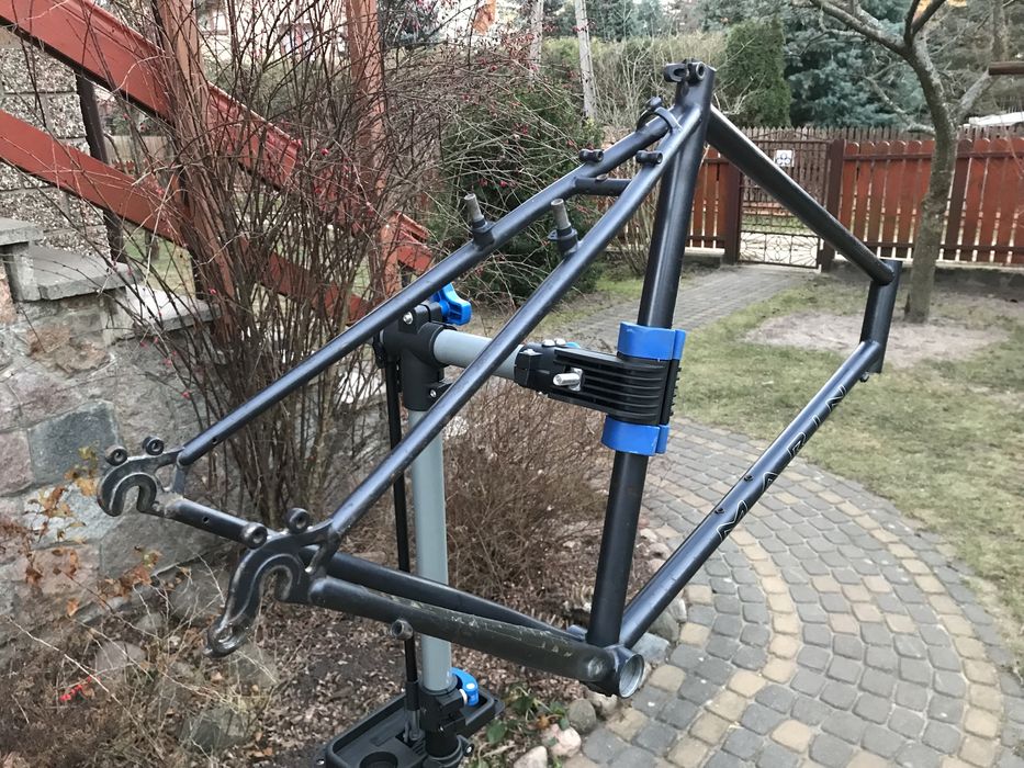 Rama MARIN sasualito pod koła 28 crmo tange custom gravel bikepacking