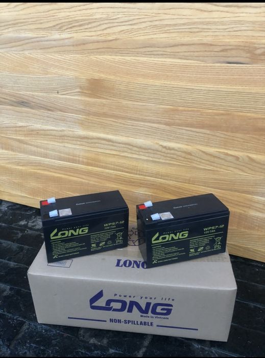 Акумулятори Long 12v, 7,8,9,12,18-200A для  сигналізаціі та оприскувачив