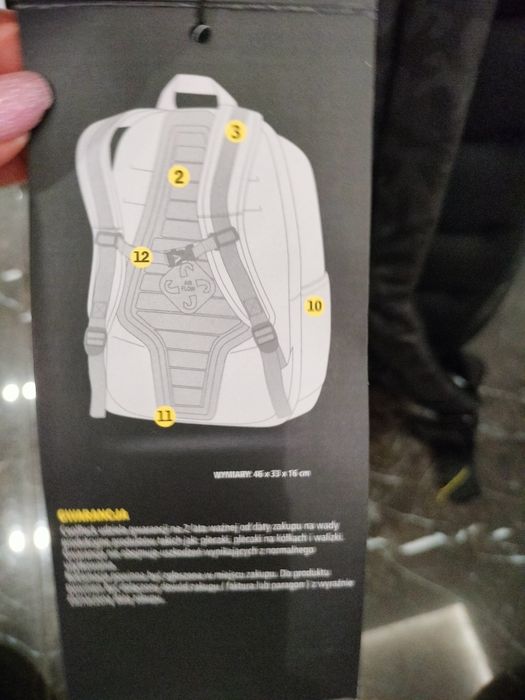 Plecak firmy Coolpack szkoła studia wycieczka wodoodporny