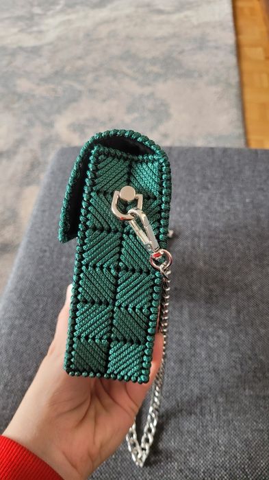 Elegancka torebka handmade na kanwie