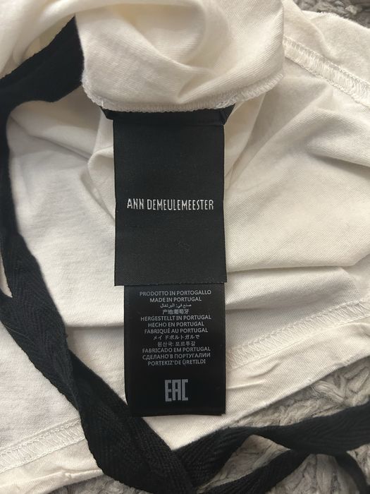 ann demeulemeester long sleeve