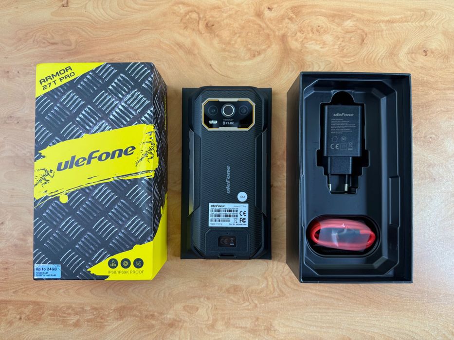 Ulefone Armor 27T Pro 5G c/ Câmara Térmica **novo**