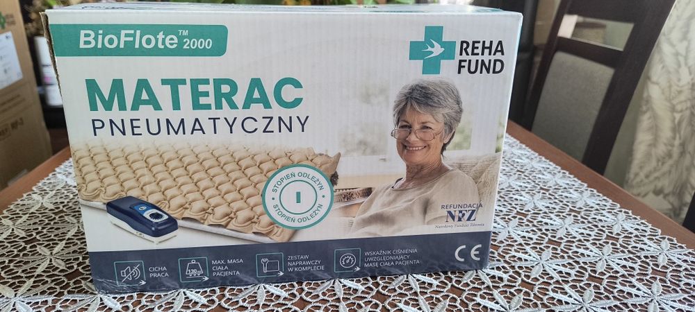 Materac pneumatyczny przeciwodleżynowy Bioflote 2000