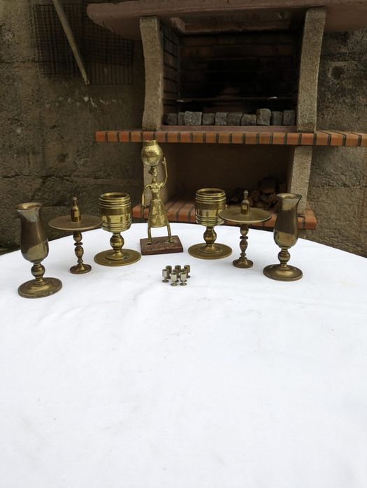 Conjunto  de peças em cobre , ideal para casas ruticas