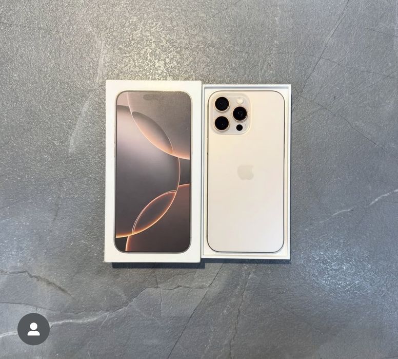 Iphone 16 pro Desert titanium