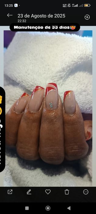 Técnica de gel/pedicure