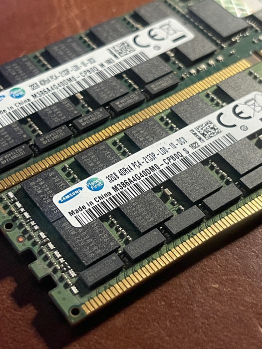 32Gb DDR4 ECC 2133 | Como Novas