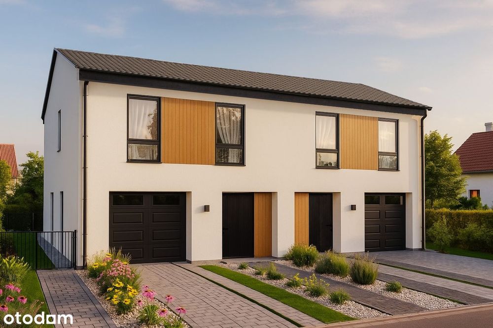 Dom - bliźniak w spokojnej okolicy