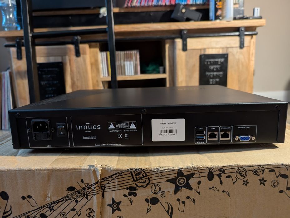 Streamer Innuos ZEN mk2 dysk 2 TB