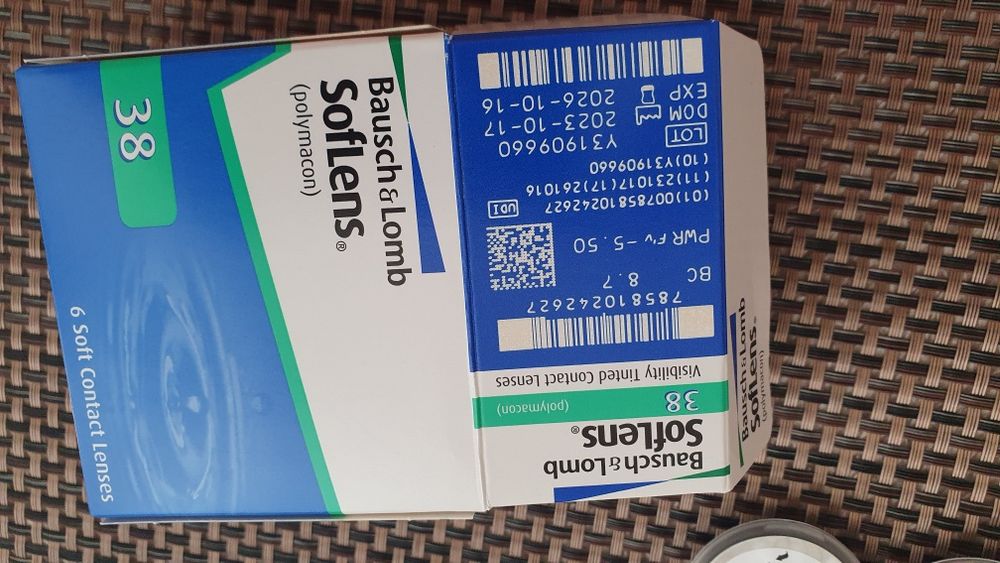 Soczewki kontaktowe Soflens 38