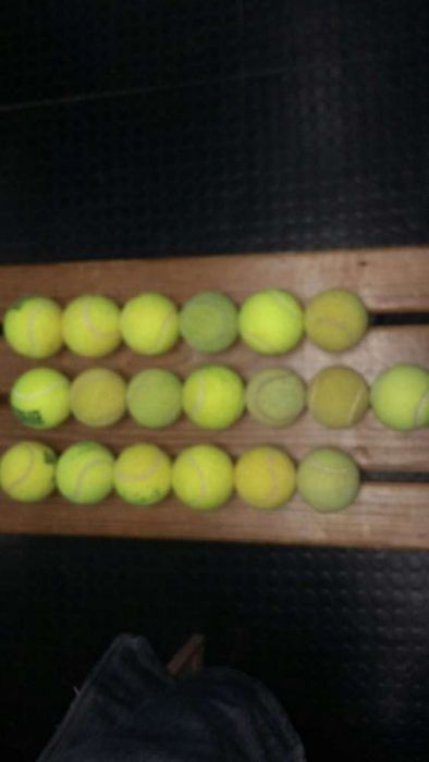 50 bolas ténis /troco por viola ou bomba de agua