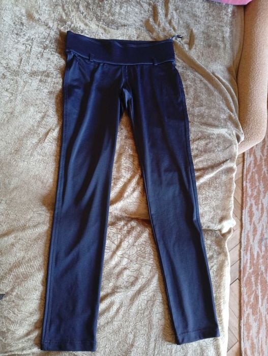 Лосины женские, широкая резинка, с ремешком