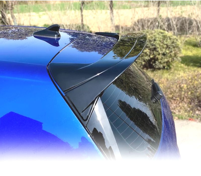AILERON SPOILER VOLKSWAGEN VW GOLF 8 GTI PRETO BRILLANTE