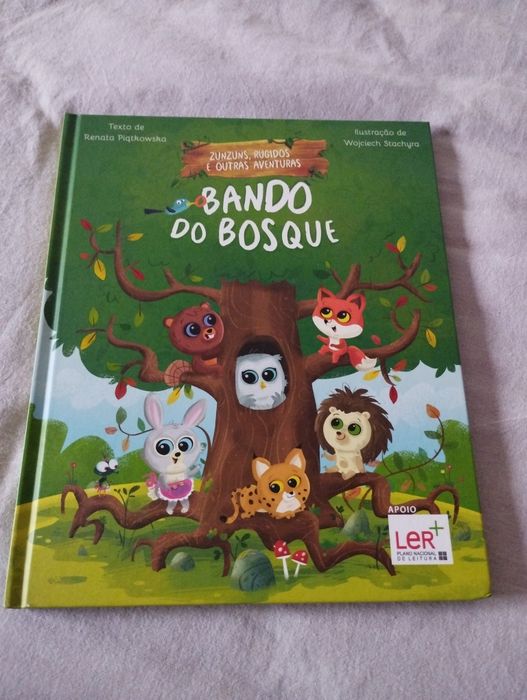 "Bando do Bosque" peluches+livro