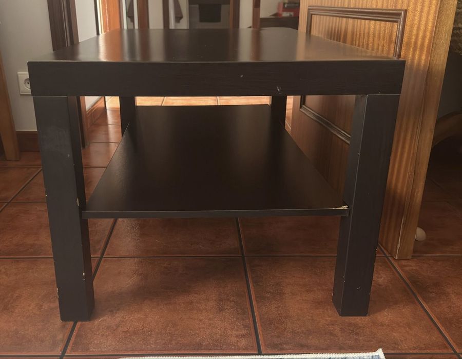 Mesa de Apoio Preta  - Ikea