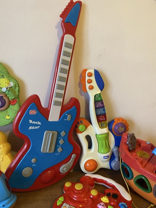 Музичні іграшки Vtech, Chicco,гітара,корабель,дерево,піаніно
