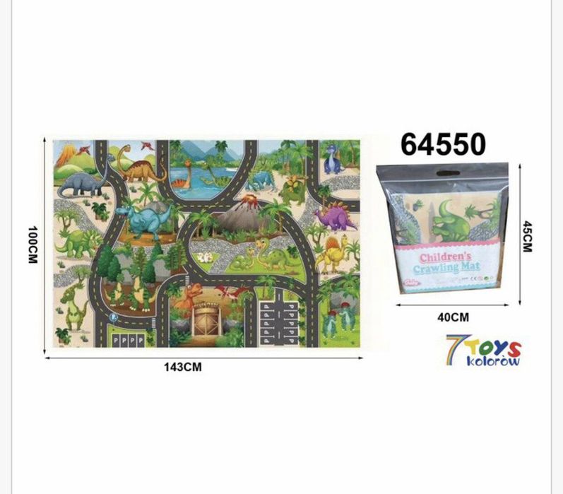 Zestaw dywan mata dla dzieci