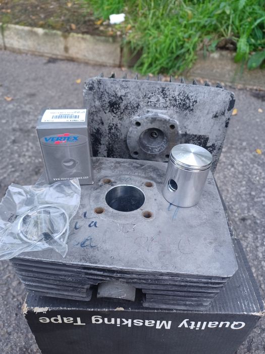 Kit cilindro colaca e pistão zundapp 5v