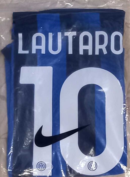 Koszulka Inter Mediolan (w gracza), nowa, Nike #10 Lautaro, dom 24/25