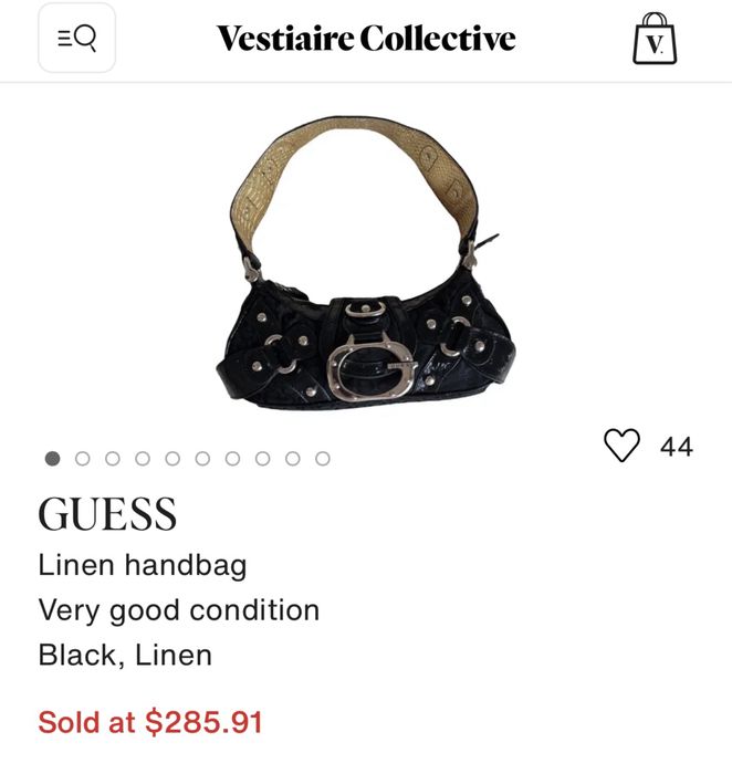 сумка guess vintage