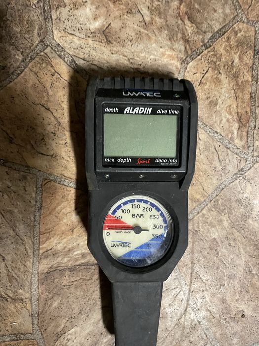 Komputer nurkowy manometr