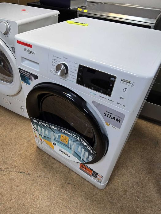 Nowa Pralko-suszarka Whirlpool FFWDD10762 gwar 2 lata S9