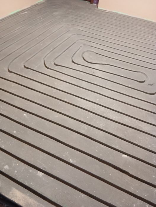 Frezowanie pod ogrzewanie podłogowe