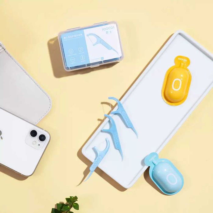 Якісні зубочистки з зубною ниткою SOOCAS Professional Floss, 50 шт.