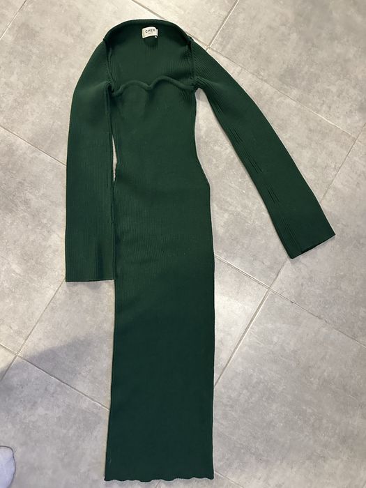 Приталена зелена сукня від Cher17