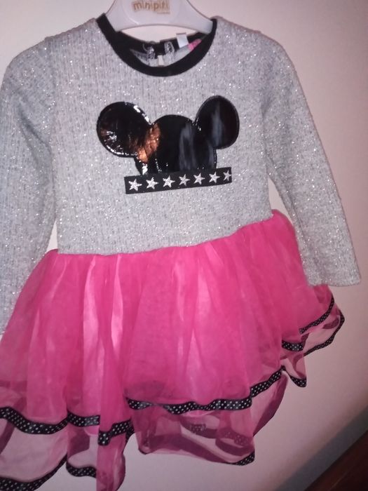 Sukienka tiul r.92 myszka Minnie