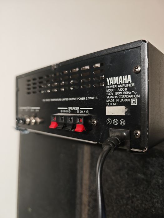 Yamaha NS10-m Studio + wzmacniacz Yamaha A100 (Zestaw)
