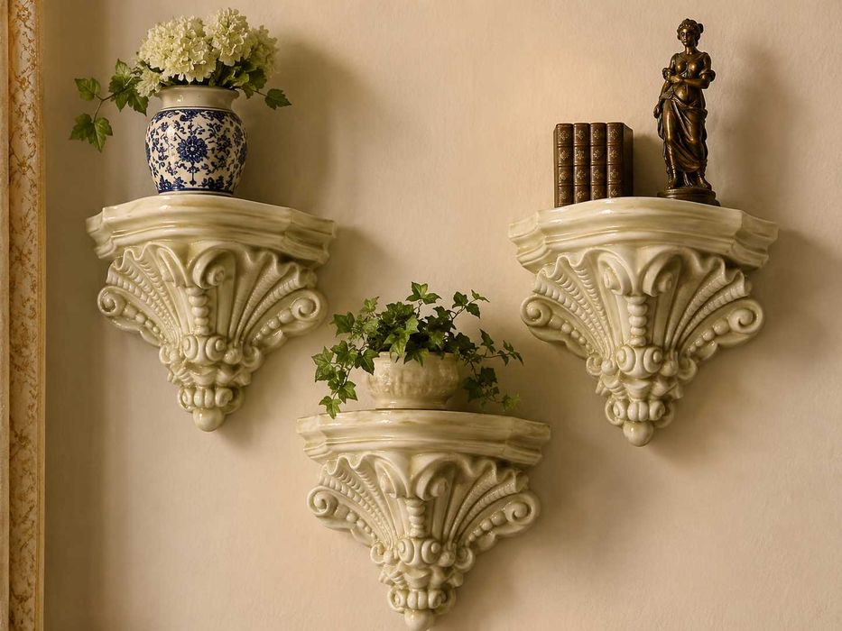 Ménsulas em Cerâmica – Peças Decorativas Clássicas