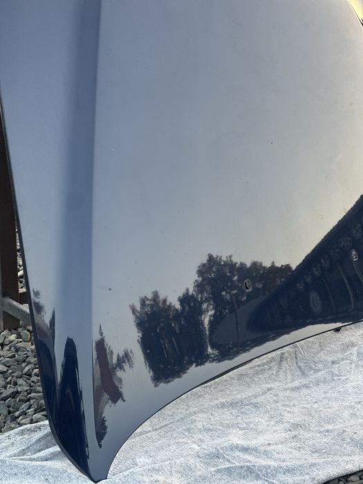 Капот BMW E39 Orient Blau 317 Рест Дорест Капот БМВ Е39 Синій Темно синій капот Бумер