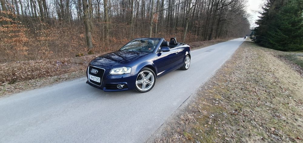 Audi A3**Cabrio**2013r*S-LINE**Led*Manual*Benzyna*150000km*Pdc*Zamiana
