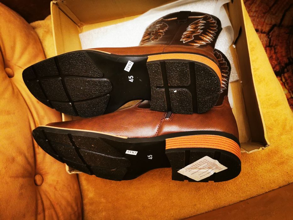 Buty kowbojki męskie