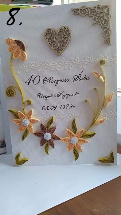 Karty okolicznościowe, "W Dniu Ślubu / Rocznica Ślubu".