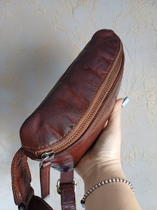 Мужская поясная сумка Varese натуральная кожа