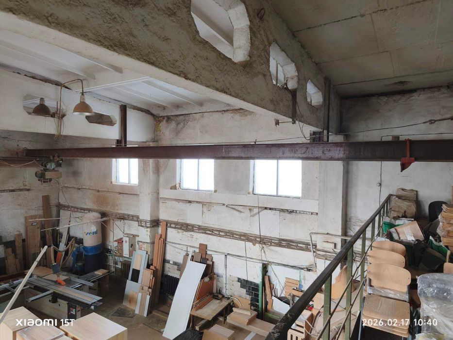 Продаж 23 сотки фасадної землі+440м виробничої будівлі