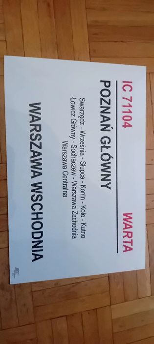 Tablica IC Warta