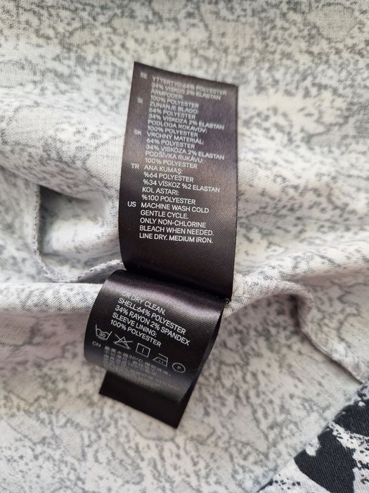 Marynarka żakiet H&M 38 M cętki panterka