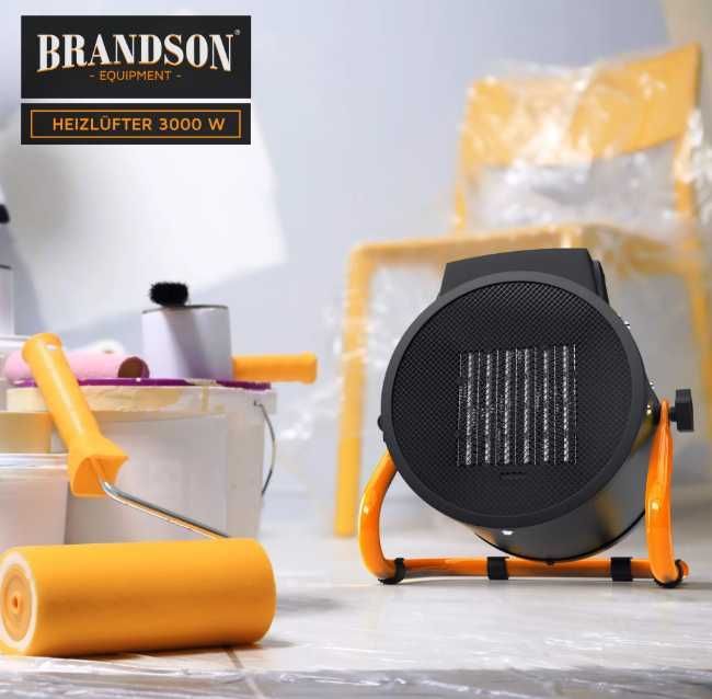 Обігрівач тепловентилятор дуйчик Brandson 2кВт обогреватель