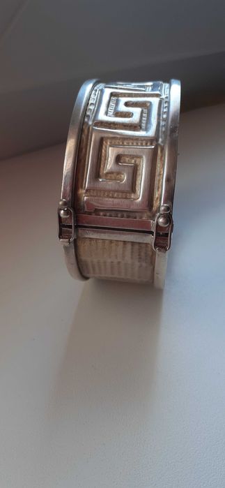 Bransoletka VERSACE srebro 925 sygnowane waga 30 gram.