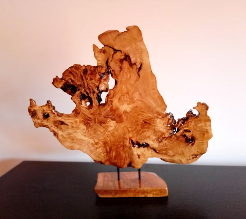 Peça decorativa rústica