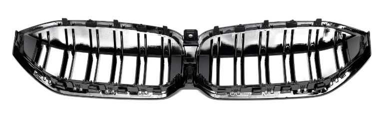 Grelhas frontais preto brilho dupla barra BMW série 3 G20 G21 1ª fase